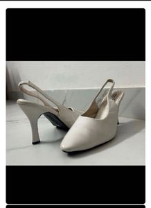 Perfect White Heels 👠