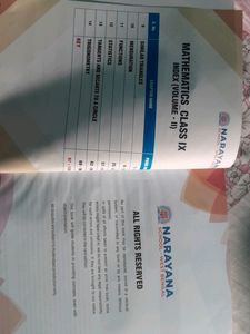 Jee Mathematics Class 9 Vol - 2