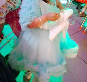 Baby Blue Tulle Dress