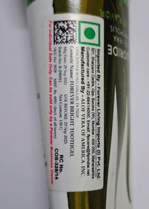 Forever Bright Aloe Vera Toothpaste