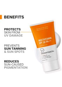Dermatouch Multivitamin SPF 50 Sunscreen