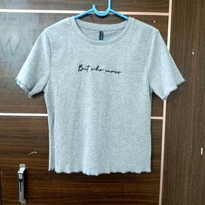 Gray Graphic Tee