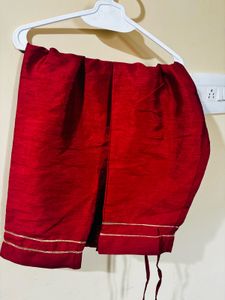 Plus size Maroon Kurta Set &amp; Dupatta - 5XL