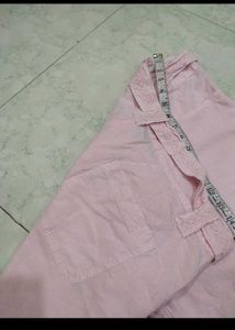Pink Wide Leg Pants
