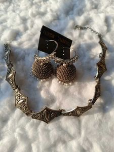 Oxidised Jewellery Set