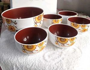 Floral Melamine Dinnerware Set