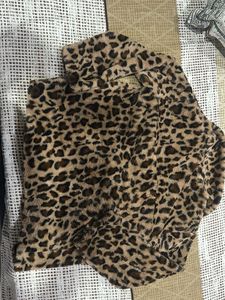 Leapord Print Coat For Women