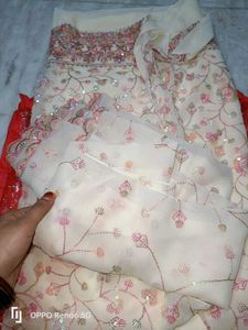 Beautiful multi colour fully embroidery suit