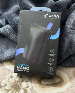 URBN (in warranty)power bank 20,000mah bated