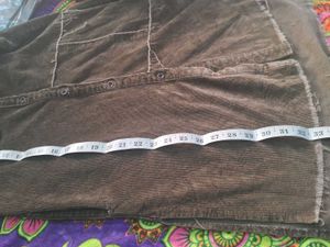 Corduroy Patchwork Dress