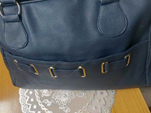 Blue Shoulder Bag