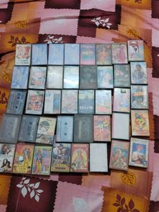 Vintage Bollywood Cassette Tapes - Lot of 40