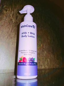 WishCare AHA + BHA Body Lotion 200 ml