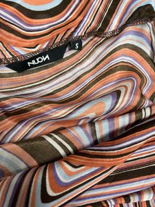 y2k chic marble-printed dress🧡🤎