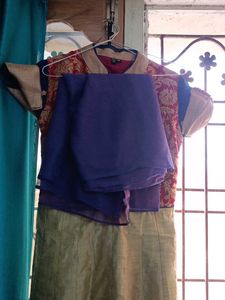 Elegant Embroidered Ethnic Dress