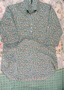 Cute Floral Tunic