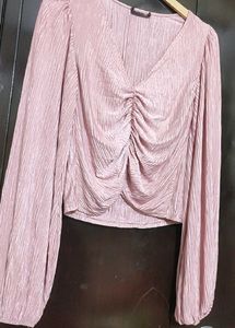 Pink Shining Top For Girl Or Woman 32 Bust