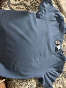 Blue H&amp;M Divided Tee