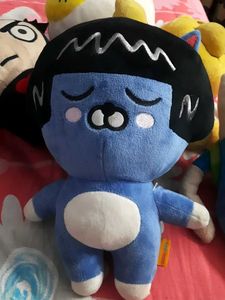 Cute Blue Plush Toy