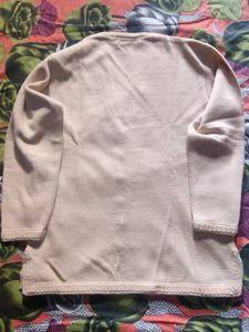 Vintage Button-Down Cardigan woolen style