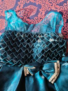 Cute Teal Party Dress