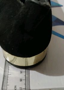 Korea Imported Women Velvet Black Tassle Loafer