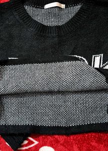 Crop Oversized Sweater🫶
