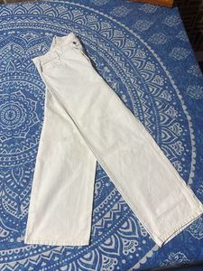 White Wide Leg Jeans