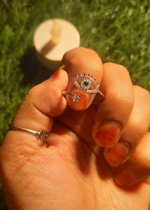 Evil Eye Adjustable Ring💍