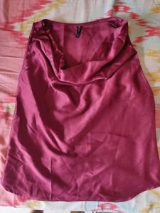 Elegant Cowl Neck Top