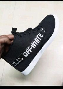 Off-White Inspired High-Top Sneakers