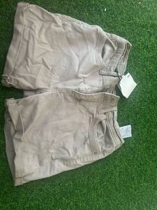 Beige Shorts