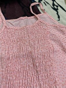 Pink Sleeveless Top
