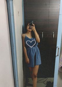Blue Short One Piece
