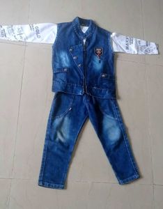 Denim Dress For Boys