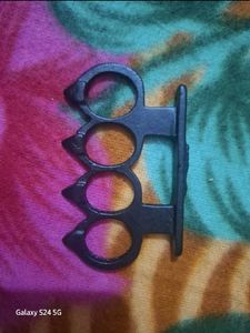 Vintage Brass Black Knuckle Pack Of 1