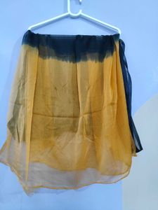 Brown &amp; Black Salwar Suit