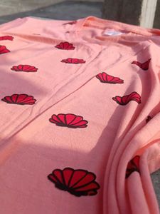 Peach Graphic T-Shirt