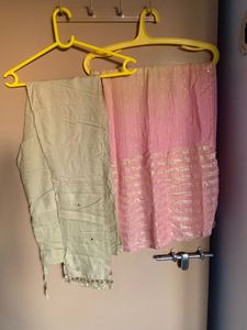 Partywear Readymade Chudidar Suit 3 Pcs Set
