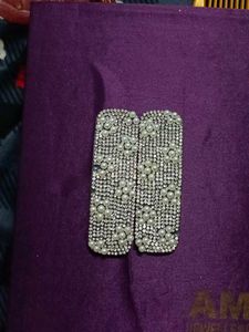 Hair Clip with Pearls