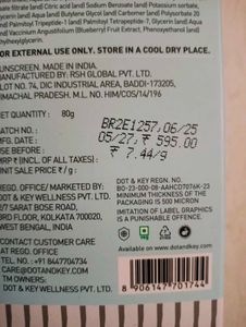 Dot &amp; Key Sunscreen SPF 50