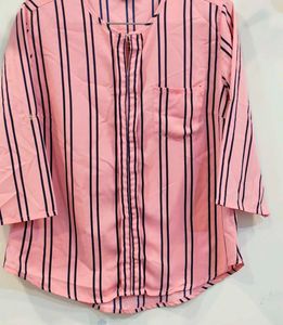 Striped Pink Top