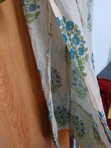 Green Printed Kurta