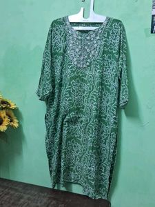 Green Embroidered Salwar Kameez Dupatta