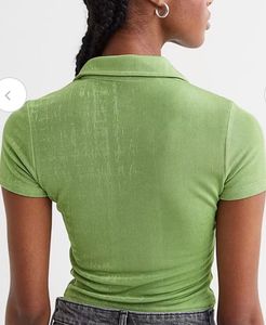 H&amp;M Shimmer Crop Top