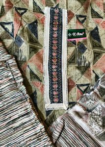 unstitched kurta set