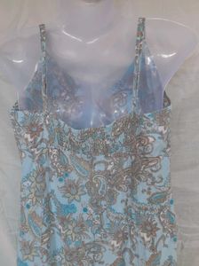 Paisley Sundress - Light Blue