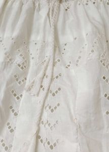 ETHNIC WHITE SKIRT