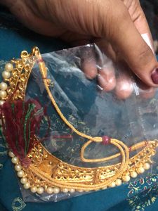 Brand New Gold And Pearl Necklace/Choker Never Use