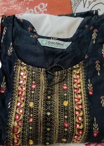 Elegant Black Kurta💞💗
